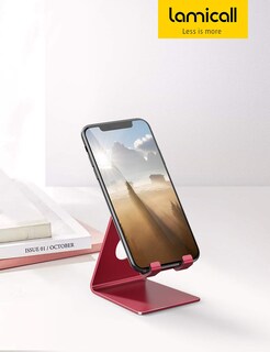 Foto 6 | Foto 6 | Soporte Para Teléfono Móvil Lamicall Cradle Holder Para Iphone Y Android - Venta Internacional.