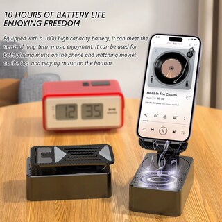 Foto 3 | Foto 3 | Soporte Plegable, Giratorio Para Teléfono Con Bocina Bluetooth