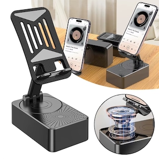 Foto 4 | Foto 4 | Soporte Plegable, Giratorio Para Teléfono Con Bocina Bluetooth