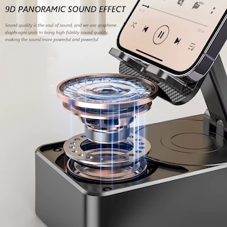 Foto 5 | Foto 5 | Soporte Plegable, Giratorio Para Teléfono Con Bocina Bluetooth