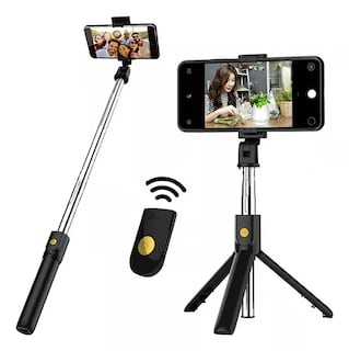Foto 1 | Foto 1 | Kit 2 Bastones Selfie Stick con Control Remoto Bluetooth