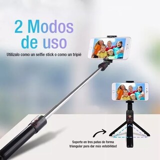 Foto 4 | Foto 4 | Kit 2 Bastones Selfie Stick con Control Remoto Bluetooth