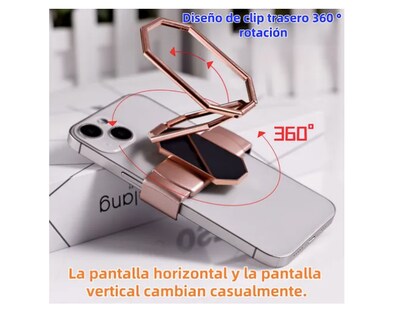 Foto 4 | Foto 4 | Anillo Xtellar Sujetador Celular Clip De Soporte Para Ultrafino