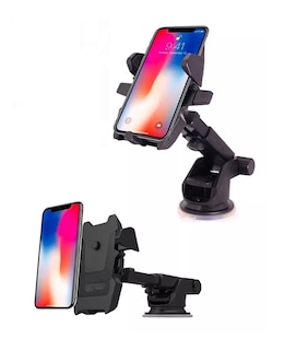 Foto 2 | Foto 2 | Soporte Porta Celular 360º Firme Auto Escritorio Negro