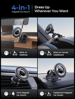 Foto 2 | Foto 2 | Soporte Magnético Para Coche Lisen, Apto Para Iphone Magsafe - Venta Internacional.