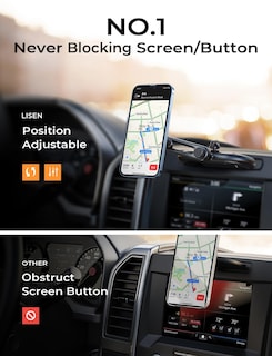 Foto 6 | Foto 6 | Soporte Para Teléfono Con Soporte De Coche Lisen Para Iphone 15 Pro Max Magsafe - Venta Internacional.