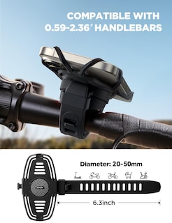 Foto 6 | Foto 6 | Soporte De Teléfono Para Bicicleta Joyroom 2024 Upgrade Para Iphone 15/16 Pro - Venta Internacional.