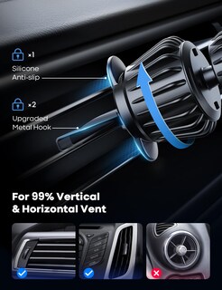 Foto 5 | Foto 5 | Soporte Para Coche Lamicall Compatible Con Magsafe Con 20 Superimanes Para Iphone - Venta Internacional.
