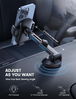 Foto 7 | Foto 7 | Soporte Para Teléfono De Coche Lamicall 3 En 1 Para Iphone 16 Y Más - Venta Internacional.