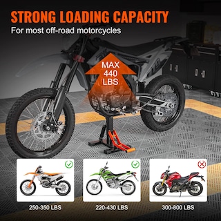 Foto 5 | Foto 5 | Soporte Elevador Para Motos De Cross Vevor, 200 Kg De Capacidad, Funcionamiento Hidráulico - Venta Internacional.