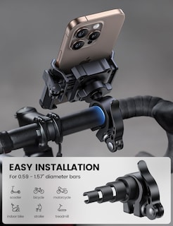Foto 6 | Foto 6 | Soporte De Teléfono Para Bicicleta Lamicall Para Iphone Galaxy - Venta Internacional.