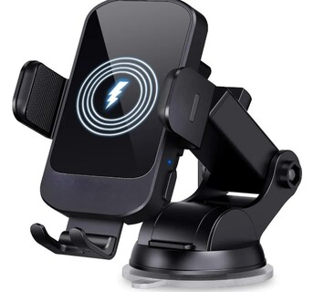 Foto 1 | Foto 1 | Soporte Xtellar Para Celular Carga Inalámbrica Auto Sujetador Cel