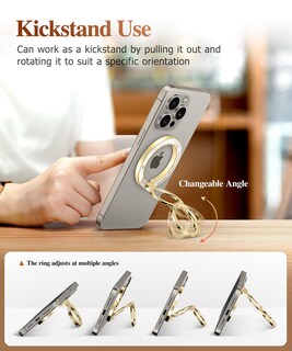 Foto 4 | Foto 4 | Soporte Magnético Para Anillo De Teléfono Compatible Con Magsafe, Gviewin - Venta Internacional.