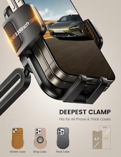 Foto 2 | Foto 2 | Soporte Para Portavasos De Coche Lamicall Para Iphone 16 Galaxy - Venta Internacional.
