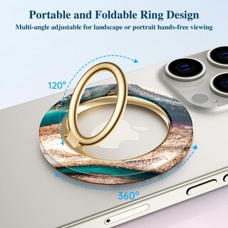 Foto 3 | Foto 3 | Empuñadura Magnética Para Teléfono Gviewin Compatible Con Magsafe Para Iphone - Venta Internacional.