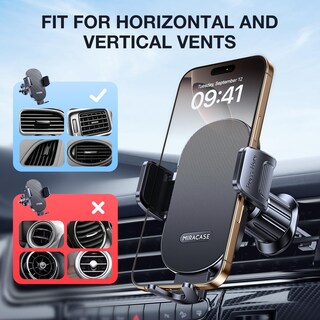 Foto 5 | Foto 5 | Soporte Para Teléfono Miracase, Ventilación De Coche Mejorada De Segunda Generación - Venta Internacional.