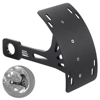 Foto 1 | Foto 1 | Soporte Universal Para Matrícula De Moto Kemimoto, Negro - Venta Internacional.