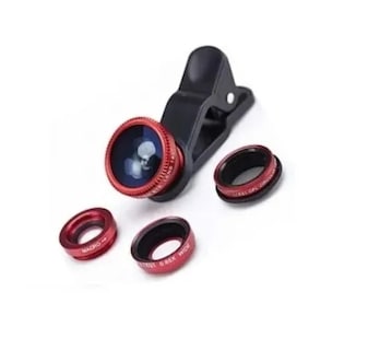 Foto 2 | Foto 2 | Lente Ojo De Pez 3 En 1, Clip Universal, Fotos De Selfies Para Teléfonos Móviles - Venta Internacional.