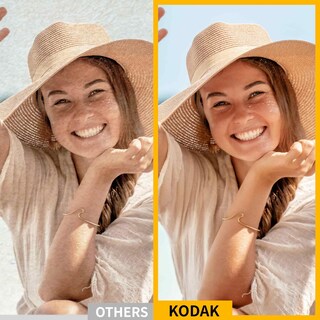 Foto 5 | Foto 5 | Impresora Fotográfica Portátil Kodak Mini 2 Retro 4pass +8 Hojas - Venta Internacional.