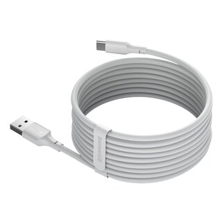 Foto 3 | Foto 3 | Dos Cables Tipo C Huawei Baseus Carga Rápida 40w Reforzado de 150cm Blanco