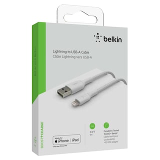Foto 5 | Foto 5 | Cable Lightning a USB-A Belkin color Blanco 1 m