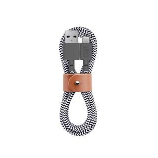 Foto 1 | Foto 1 | Cable Native Union Belt 3 M Usb-a A Usb-c -zebra
