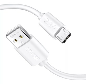 Foto 1 | Foto 1 | Cable Usb 1hora Salida V8 2.1a 2m Blanco Cab178