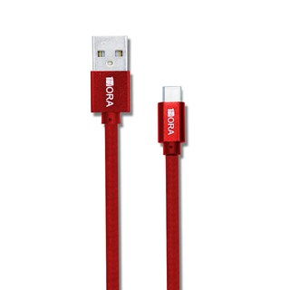 Foto 3 | Foto 3 | Cable Nylon Reforzado Tipo C Carga Rapida 3A 1M Rojo