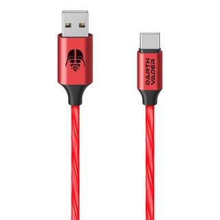 Foto 3 | Foto 3 | Cable Usb A Usb C Con Luz Led Star Wars™ De 1 M Modelo Vader