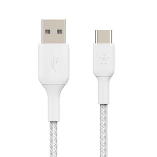Foto 1 | Foto 1 | Cable Trenzado Usb-c a Usb A Belkin Blanco 2m