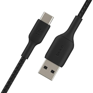 Foto 3 | Foto 3 | Cable Trenzado Usb-c a Usb-a Belkin Negro 2m