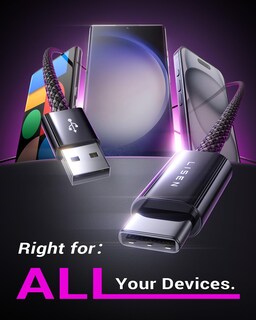 Foto 4 | Foto 4 | Cable Usb Tipo C Lisen Para Samsung Carplay Iphone 15 Pro Max - Venta Internacional.