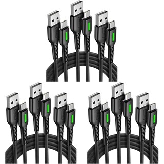 Foto 1 | Foto 1 | Cable De Carga Iniu Usb A A Usb C 3.1 A, 2 M/0,5 M, Paquete De 9 - Venta Internacional.