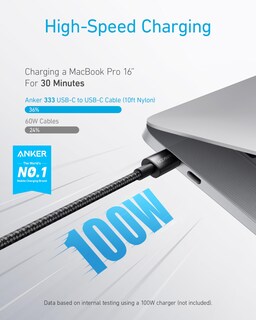 Foto 2 | Foto 2 | Cable Usb C A Usb C Anker Usb 2.0 De Carga Rápida, 100 W, 6 Pies - Venta Internacional.