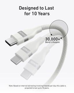 Foto 4 | Foto 4 | Cable Usb C Anker Nano, 240 W, 1 M, Carga Rápida Para Iphone Macbook - Venta Internacional.