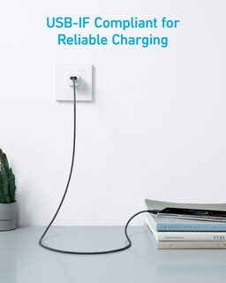 Foto 3 | Foto 3 | Cargador Usb A A Tipo C Cable Anker De 3 Pies Y 2 Unidades Para Samsung - Venta Internacional.