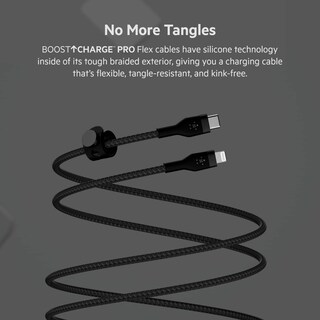 Foto 4 | Foto 4 | Cable Belkin Boostcharge Pro Flex Trenzado Usb-c A Lightning - Venta Internacional.