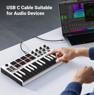 Foto 3 | Foto 3 | Cable de Impresora Ugreen Usb B a Usb C 2 M Nailon - Venta Internacional