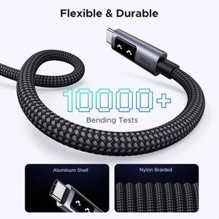 Foto 7 | Foto 7 | Cable Usb C A Usb C Ugreen Uno De 100 W Carga Rápida 1 M Negro - Venta Internacional