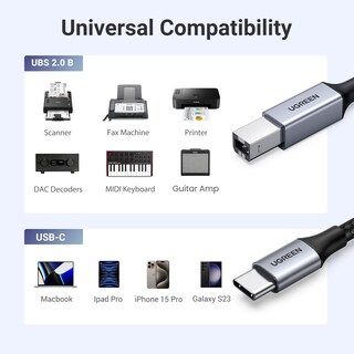 Foto 4 | Foto 4 | Cable Ugreen de Impresora-Venta Internacional