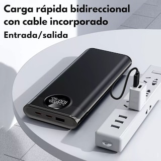Foto 8 | Foto 8 | Powerbank Mr. Gadgets 30 000 mah Ultra Carga Rapida 145w Batería Portátil