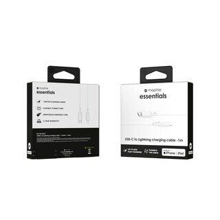 Foto 6 | Foto 6 | Cable Lightning Carga Rápida 60w 1m Mophie Blanco