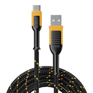 Foto 1 | Foto 1 | Cable Usb C Dewalt Premium De Nailon Trenzado Usb A A Tipo C Negro - Venta Internacional.