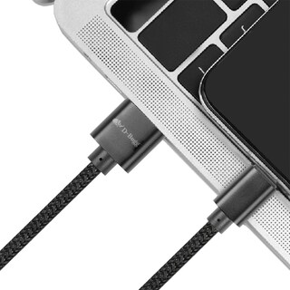 Foto 2 | Foto 2 | Cable Trenzado De Carga Rápida Usb A A  Tipo C 2m Negro D-bugg