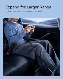 Foto 5 | Foto 5 | Cable Usb Tipo C Baseus Retráctil En Espiral De 100 W Para Coche De 2 M - Venta Internacional.