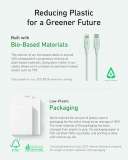 Foto 3 | Foto 3 | Cable Usb-c a Lightning Anker 541 de 1,8m - Venta Internacional