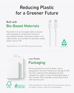 Foto 3 | Foto 3 | Cable Usb-c a Lightning Anker 541 Aurora de 1,8 m Mfi - Venta Internacional