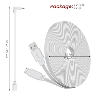 Foto 7 | Foto 7 | Cable De Alimentación De 15 M Para Wyze Cam V4  Wyze Cam Pan V3  Wyze Og - Venta Internacional.