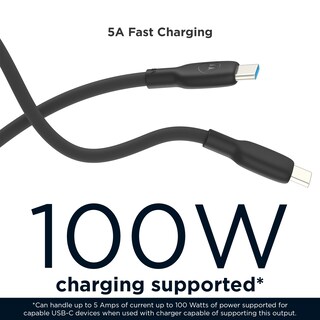 Foto 5 | Foto 5 | Cable Usb-c A Usb-c Para Motorola Turbopower 5a 100 W Negro 2 M - Venta Internacional.