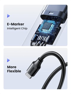 Foto 4 | Foto 4 | Cable Usb C Ugreen De Carga Rápida De 100 W  Paquete De 3 Unidades Para Iphone Y Macbook - Venta Internacional.